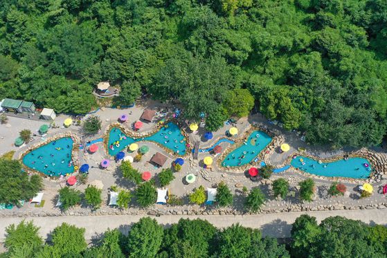 강원 동해시 삼화동 무릉건강숲 인근에 있는 '무릉오선녀탕'. [사진 동해시]