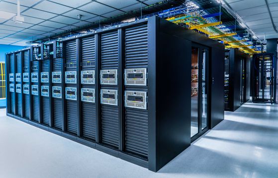 에이닷 엑스 4.0의 대규모 학습을 진행한 SK텔레콤 자체 구축 슈퍼컴퓨터 '타이탄'. 사진 SK텔레콤