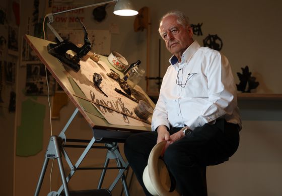 작업실의 윌리엄 켄트리지. [사진 연합뉴스]
