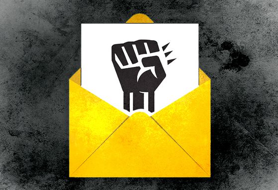 ‘노란봉투법’ 강행은 다수의 횡포. [일러스트=김지윤]