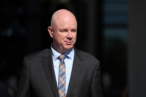 에린의 남편 사이먼 패터슨이 지난 5월 2일 모웰에 있는 라트로브 밸리 치안 법원에 출석했다. AFP=연합뉴스