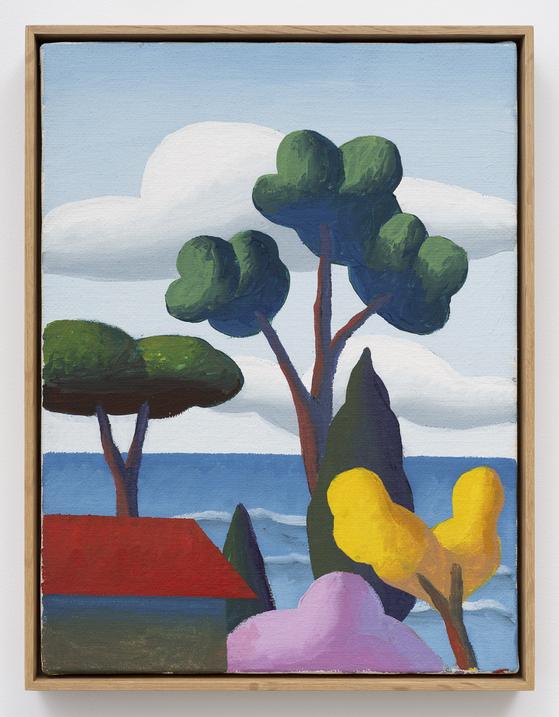 살보, 4월, 2007, 패널에 유화, 40.3x30.5㎝ ⓒArchivio Salvo. 사진 글래드스톤 서울