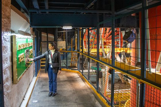 특별 방문 프로그램을 신청하면 가볼 수 있는 지하 기계실.