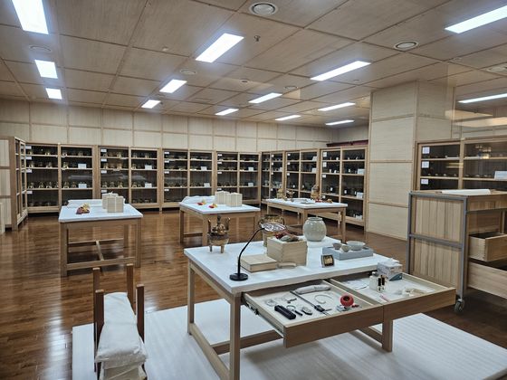 국립고궁박물관 열린 수장고. 서혜빈 기자