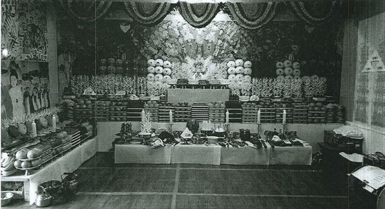 건진법사 전성배씨가 운영하는 서울 강남구 역삼동 법당 내부의 모습. 독자 제공