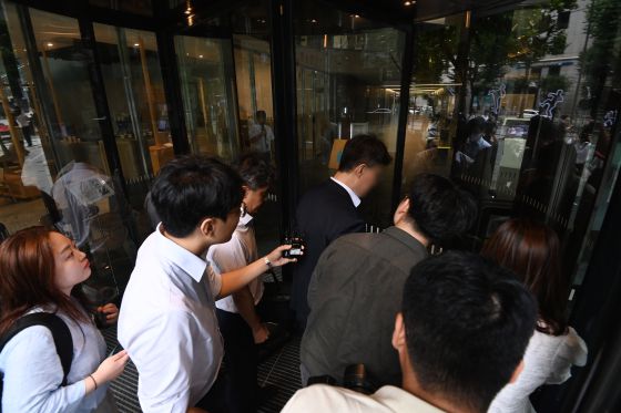 티몬·위메프 판매대금 정산 지연 사태 현장 검사에 나선 금감원 관계자들. 연합뉴스