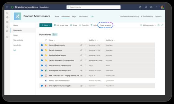 마이크로소프트(MS) 협업 플랫폼인 셰어포인트(SharePoint).