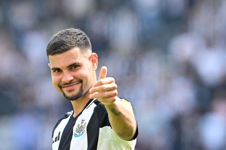 뉴캐슬 핵심 미드필더 기마랑이스. [AFP=연합뉴스]