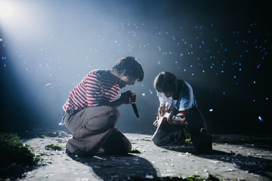2일 케이스포돔에서 콘서트를 펼친 잔나비. 사진 페포니뮤직