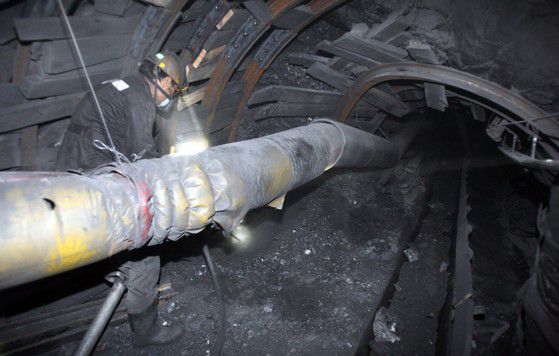 대한석탄공사 장성광업소 내부 모습. 중앙포토