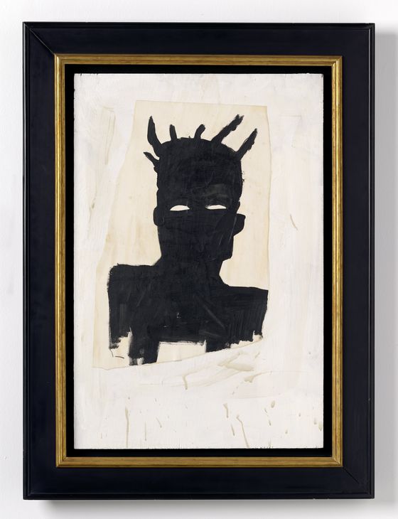 같은 해 그린 ‘자화상’. [사진 바스키아재단]