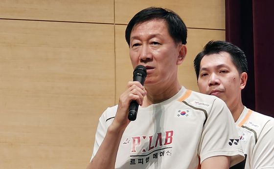 배드민턴대표팀 사령탑 박주봉 감독. 연합뉴스