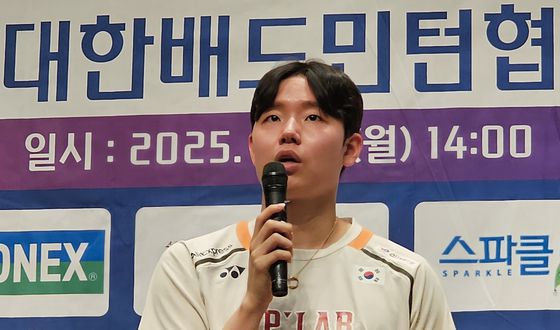 배드민턴 남자 복식 세계랭킹 1위 서승재. 연합뉴스