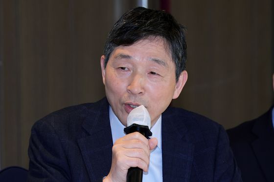 지난해 4월 서울 롯데호텔에서 진행된 한반도 포럼에서 이혁 전 주 베트남대사가 발언하고 있다. 장진영 기자.