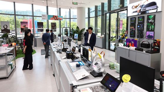 상하이의 모쑤공간은 기업들이 AI 기술을 실증 테스트할 공간을 제공하고 있다. 장진영 기자