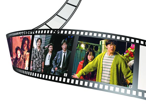 김성수 감독의 ‘무사’① 연출부에서 일했던 황병국 감독의 ‘야당’②과 필감성 감독의 ‘좀비딸’③. [사진 싸이더스, 플러스엠 엔터테인먼트, NEW]