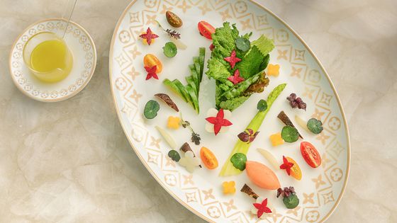 루이비통 레스토랑에서 판매하는 메뉴. [사진 루이비통]