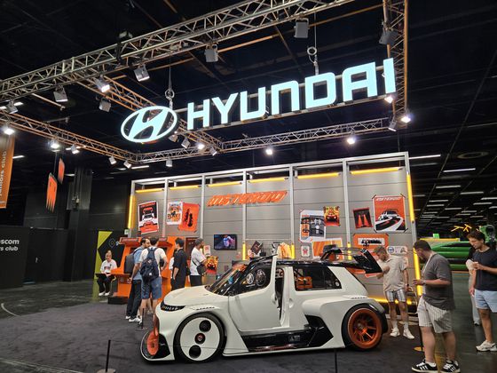 '게임스컴2025'에 처음으로 부스를 마련한 현대차. 사진 여성국 기자