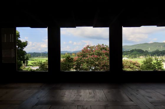 벌판에서 불어와 배롱나무를 스친 뒤 바람이 닿은 곳은 전남 담양의 죽림재. 김홍준 기자