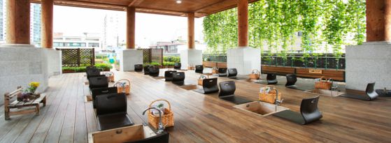 서울한방진흥센터 족욕탕. [사진 동대문구]