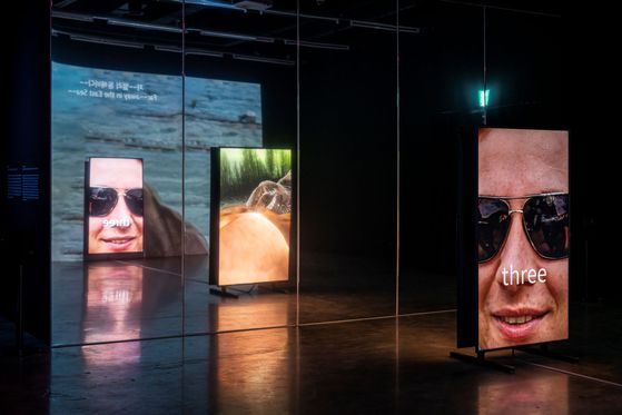 임영주, THETA, 아르코 아트센터 ‘diplopia’ 전시 전경, 2020. 사진 프리즈 서울 제공