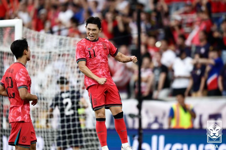 한국축구대표팀 이동경 [사진 KFA]