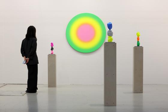 키아프 국제갤러리에 설치된 우고 론디노네의 작품. [사진 키아프]