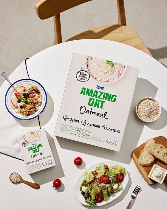 매일유업 어메이징 오트가 한국인 입맛에 맞춘 프리미엄 오트밀을 출시했다. 사진 매일유업