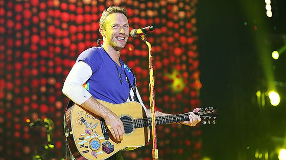 록밴드 콜드플레이 보컬 크리스 마틴. 사진 라이브네이션