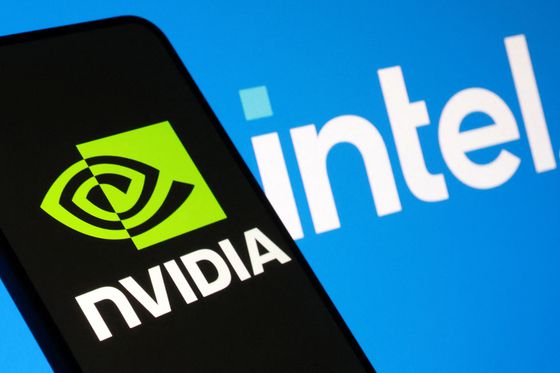 Nvidia and Intel logos are seen in this illustration taken September 18, 2025. REUTERS/Dado Ruvic/Illustration  〈저작권자(c) 연합뉴스, 무단 전재-재배포, AI 학습 및 활용 금지〉