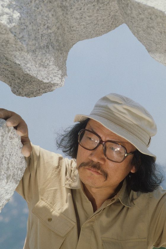 조각가 전국광(1945~90). 중앙포토