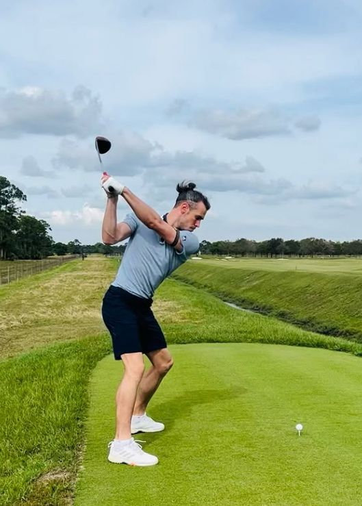 골프 사랑으로 유명한 가레스 베일. [사진 베일 인스타그램]