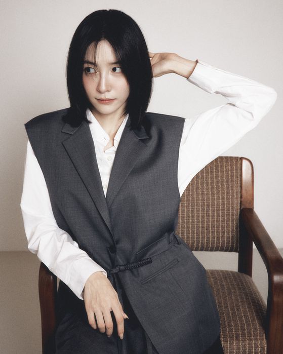 박지현 배우는 "한 인물의 긴 연대를 배우로서 표현할 수 있는 건 큰 축복"이라고 표현했다. 사진 넷플릭스