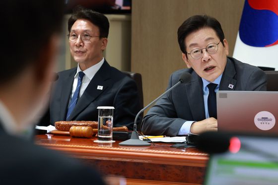 이재명 대통령이 지난달 9일 서울 용산 대통령실에서 열린 국무회의를 주재하고 있다. 연합뉴스