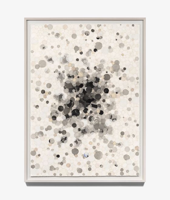 김민정, ‘Encounter’, 한지에 혼합매체, 199x143㎝. [사진 갤러리현대]