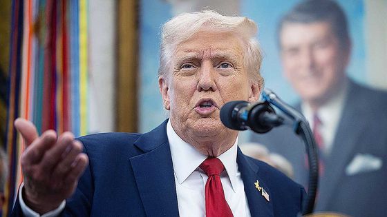 하마스에 대한 강력한 압박과 경고, 회유책으로 인질석방 발표를 이끌어낸 트럼프 대통령. [EPA=연합뉴스]