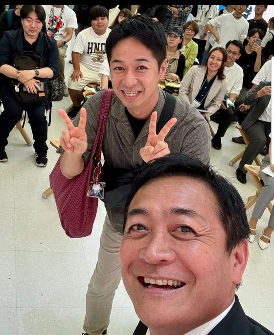 지난 7월 치러진 참의원 선거 뒤 노다 요시히코 입헌민주당 대표가 언론 인터뷰를 하고 있다. 로이터=연합뉴스