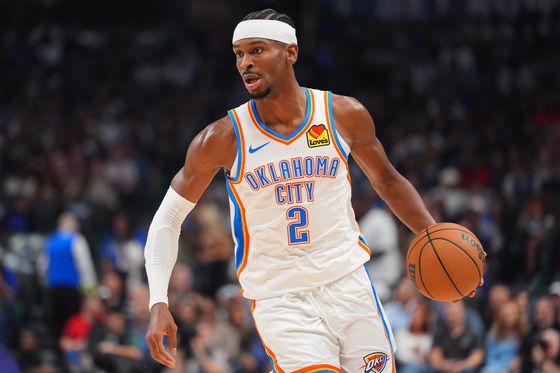 OKC의 5연승을 이끈 길저스-알렉산더. AP=연합뉴스