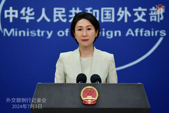 마오닝 중국 외교부 대변인. 연합뉴스