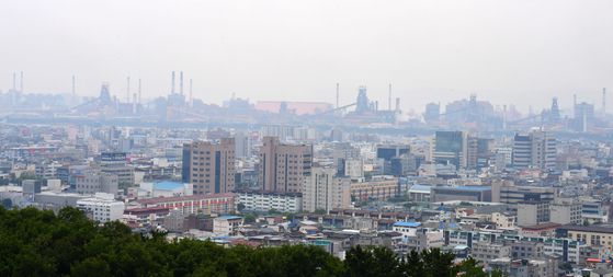 경북 포항시 포스코 포항제철소 전경. 뉴스1