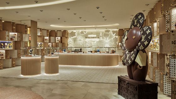 4층에 마련된 초콜릿 숍 ‘르 쇼콜라 막심 프레데릭 앳 루이 비통’. 사진 루이 비통