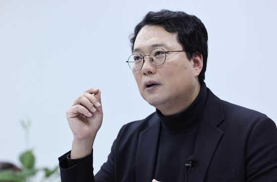 천하람 개혁신당 원내대표가 23일 국회 의원회관 사무실에서 중앙일보와 인터뷰를 하고 있다. 임현동 기자.