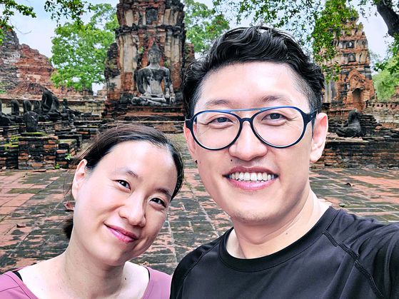 김은덕(왼쪽), 백종민