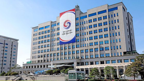 윤석열 전 대통령의 취임식을 하루 앞뒀던 2022년 5월 9일 용산 대통령실의 모습. [연합뉴스]