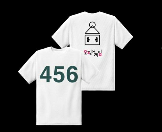 넷플릭스 공식 스토어에서 판매 중인 ‘오징어 게임’ 굿즈. 사진l넷플릭스 공식스토어 캡처