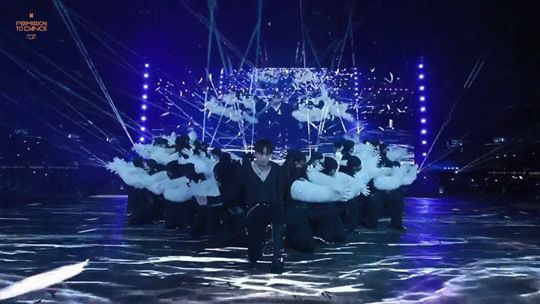 방탄소년단. 사진l방탄소년단 LA 콘서트 캡처