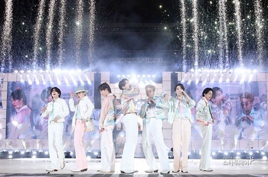 하정재 LP는 코로나19 팬데믹으로 인한 무함성 공연이 아쉬웠다고 했다. 제공l빅히트 뮤직