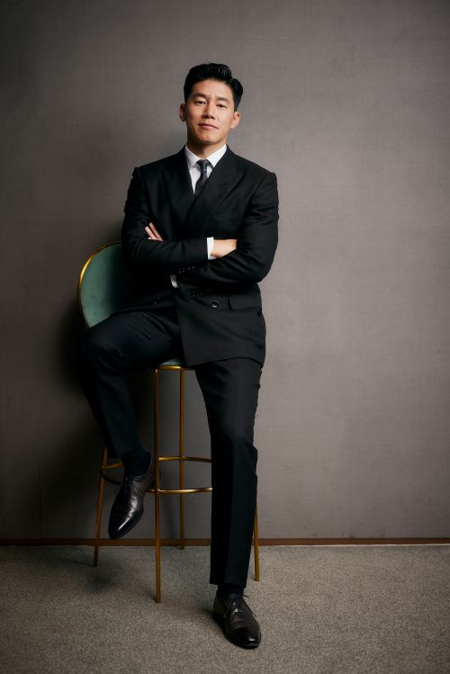 라미란에 대한 진심어린 존경심을 표하는 김무열. 사진INEW