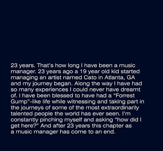 스쿠터 브라운이 23년 매니저 인생을 마감한다고 발표했다. 사진|스쿠터 브라운 SNS