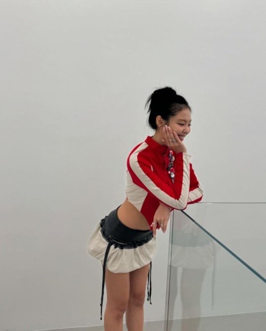 제니. 사진l제니 SNS 캡처